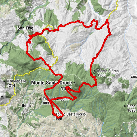 San Fele - Pierno - Toppo Castelluccio - Passo delle Crocelle