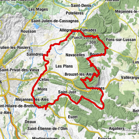 Temple protestant - Église Saint-Sauveur - Col du Bourricot - Monteils