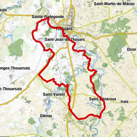 Église Saint-Pierre - Église Saint-Hilaire - Église Saint-Médard - Église Saint-Laon