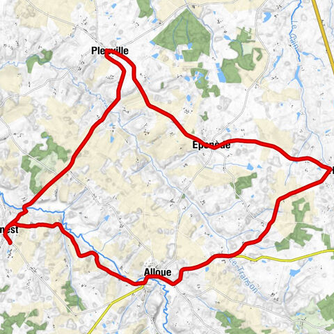 Benest - Chez Vaslet - Chez Paire - Église Saint-Pierre