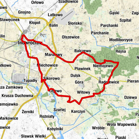 Inowrocław - Kościół pw. Świętej Barbary i Świętego Maurycego - Kościół pw. Św. Antoniego Padewskiego - Kościół pw. Imienia Najświętszej Maryi Panny