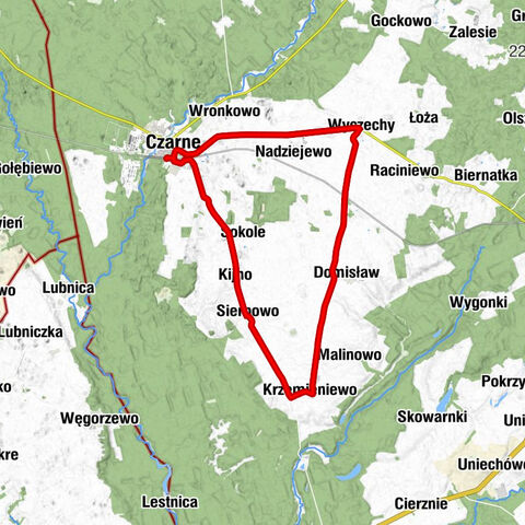 Czarne - Kaplica pogrzebowa - Kościół Chrystusa Króla Wszechświata