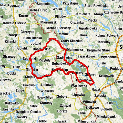 Olecko - Południe - Imionki PKP