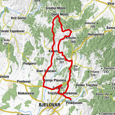 Grginac Markovački - Chapel - Budim - Vis