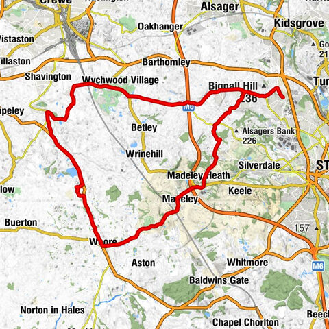 Newcastle-under-Lyme - All Saints Balterley - Crewe - All Saint's Church