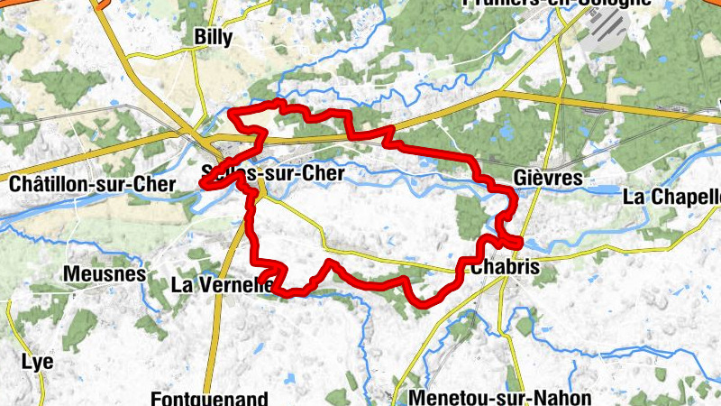Selles-sur-Cher - La Rue d'Oiseau - Le Berquin - Les Vieilles Plantes