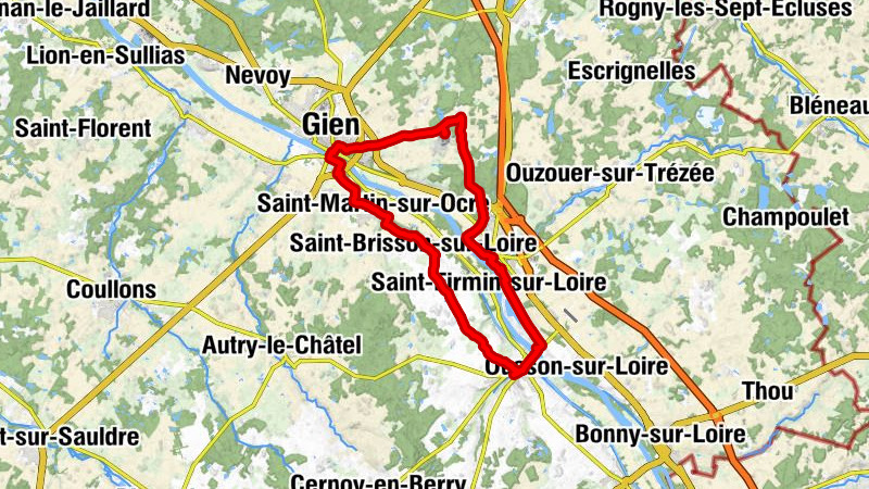 Arrabloy - Église Saint-Maurice et Saint-Posen - Église Saint-Aignan - Gien