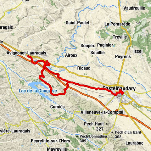 Avignonet-Lauragais - Seuil de Naurouze - Partage des Eaux - Collégiale Saint-Michel - Avignonet