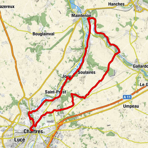 Maintenon - Église Saint-Piat - Église Saint-Cyr et Sainte-Julitte - Église Saint-Lazare