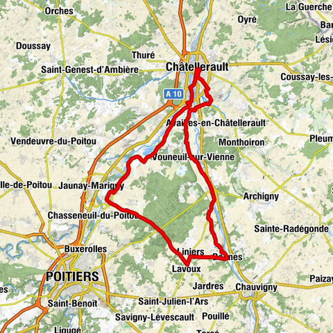 Châtellerault - Église Saint-Cyr-et-Sainte-Julitte - Église Saint-Pierre Saint-Paul - Église Saint-Étienne