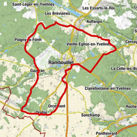 Orphin - Église Saint-Germain-d'Auxerre - Église Saint-Pierre - Église Protestante Évangélique de Rambouillet