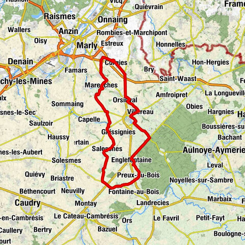 Saultain - Église Saint-Jean-Baptiste - Église Saint-Martin - Curgies