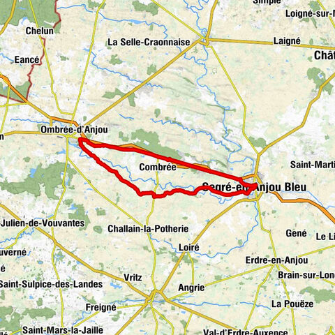 Église de la Madeleine - Église Saint-Symphorien - Église Saint-Mainboeuf - Segré