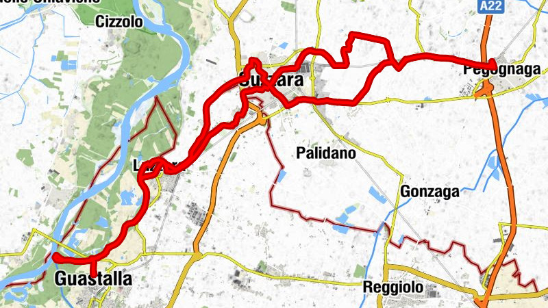 Pegognaga - Suzzara - Guastalla