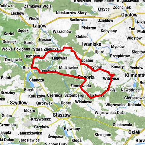 Lipiny - Kościół pw. Świętego Stanisława Biskupa i Męczennika w Szumsku - Kościół pw. Świętego Jerzego - Mocha