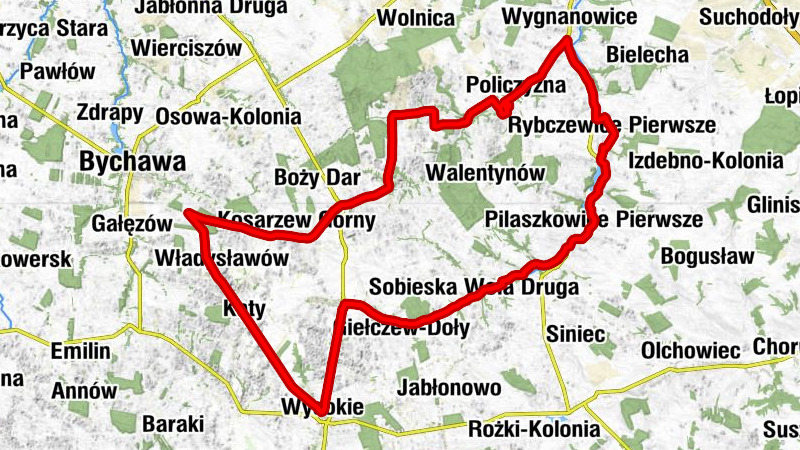 Wysokie - Kościół pw. Najświętszego Serca Pana Jezusa - Kościół pw. Matki Boskiej Królowej Polski w Żukowie - Kaplica pw. Matki Bożej Królowej Polski