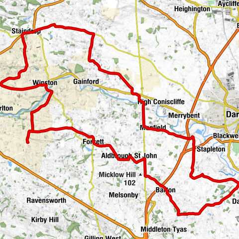 Hutton Magna - Staindrop Methodist Church - St John the Evangelist - St Paul, Aldbrough