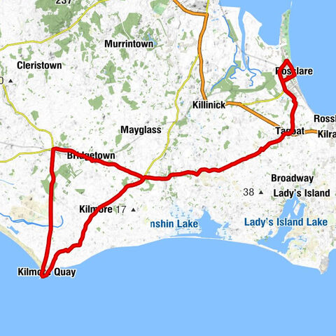 Rosslare Strand - Ling's Chinese Takeaway - Saint Mary's - Saint Peter's