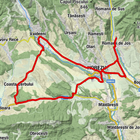 Biserică - Romanii de Jos - Dealul Ulmului - Horezu