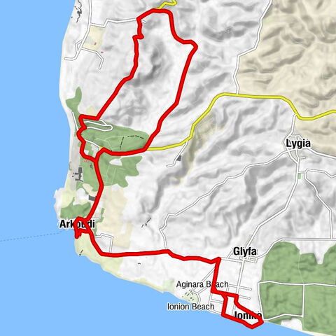 Το χρυσό ψάρι "Ο Μικέλης" - Ιονικό - Παραλία - Γλύφα