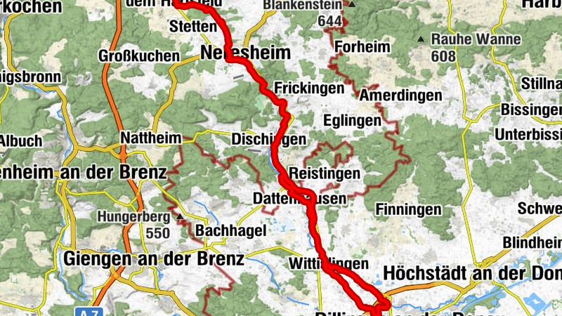 Elchingen auf dem Härtsfeld - Neresheim - Dillingen an der Donau - St. Ägidius