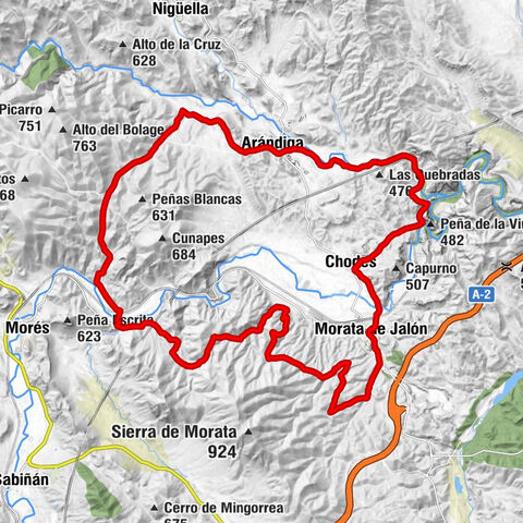 Aguja del Paraíso - Peña del Postillón - Arándiga - Chodes