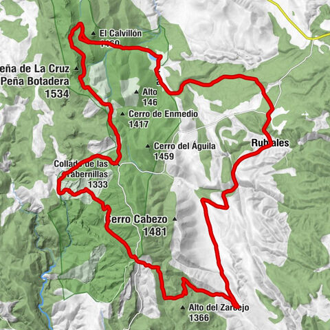 Rubiales - Ermita de San Roque - Collado de las Tabernillas - Albarracín