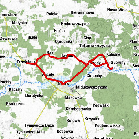 Trześcianka - Ancuty - Piaski - Kościół pw. Wniebowzięcia Najświętszej Maryi Panny i Świętego Stanisława