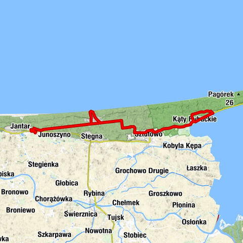 Sztutowo - Janosikówka - Kościół pw. Świętego Marka Ewangelisty - Stegna
