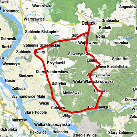 Osieck - Chabaszew - Wójtowizna - Kaplica filialna