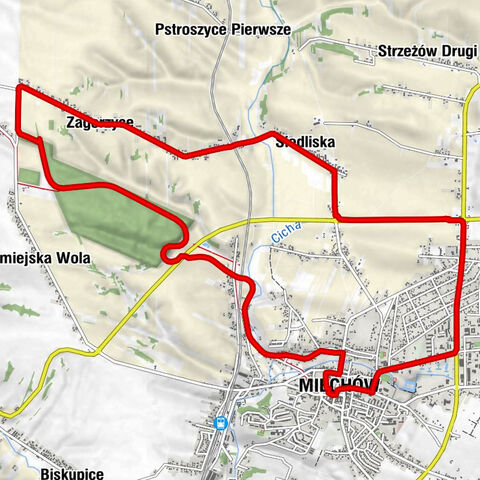 Miechów - Zagorzyce - Siedliska
