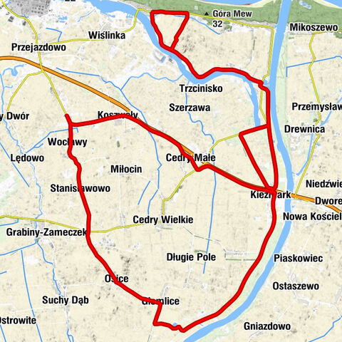 Koszwały - Cedry Małe - Kościół pw. Świętego Antoniego Padewskiego - Wocławy