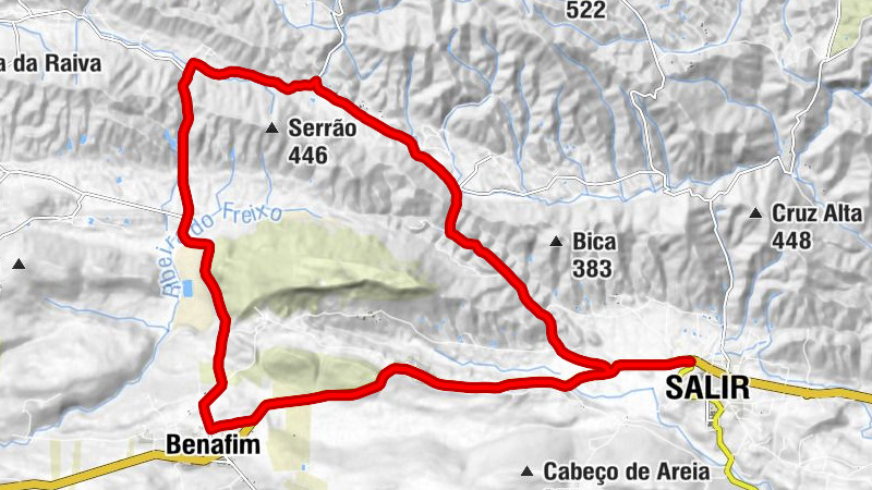Alcaria do João - Barrosas - Cortinhola - Salir