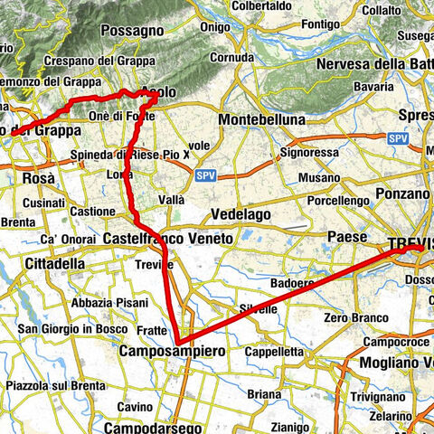 Treviso - Chiesa di Santa Lucia - Chiesa di San Sebastiano - Bassano del Grappa