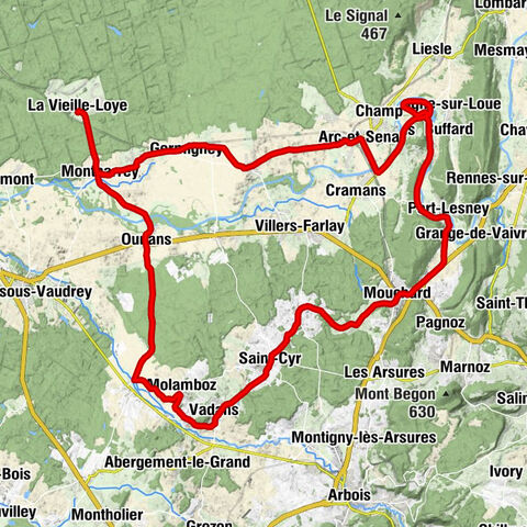 La Vieille-Loye - Église de la Nativité-de-la-Sainte-Vierge - Église Saint-Laurent - Église Saint-Maurice