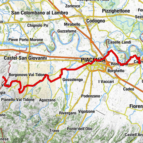 Caorso - Osteria Lo Spuntino - Chiesa Sant'Ilario - Chiesa della Natività di Maria Vergine