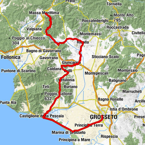 Grosseto - Sant'Egidio - Massa Marittima