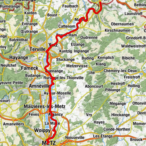 Schengen - Église Saint-Clément - Chapelle Sainte-Constance - Metz