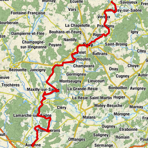 Dampierre-sur-Salon - Église Saint-Vallier - Église de la Nativité-de-Notre-Dame - Auxonne