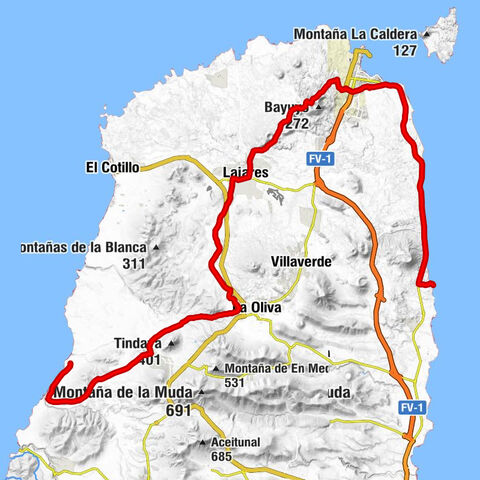 La Oliva - Lajares - Restaurant 722° - Fuerte Vida