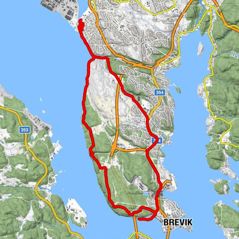Porsgrunn - Stranda - Brevik - Stathelle