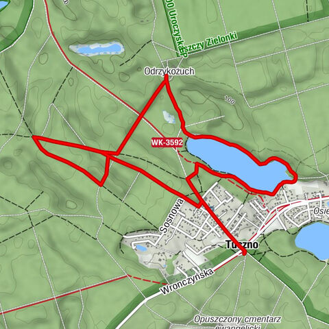 Tuczno - Wiśniczówka - Odrzykożuch