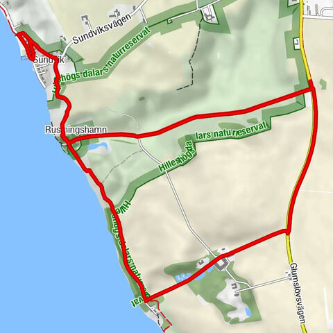 Landskrona kommun - Rustningshamn - Sundvik