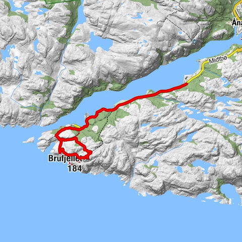 Flekkefjord - Stornes - Roligheden - Brufjellet