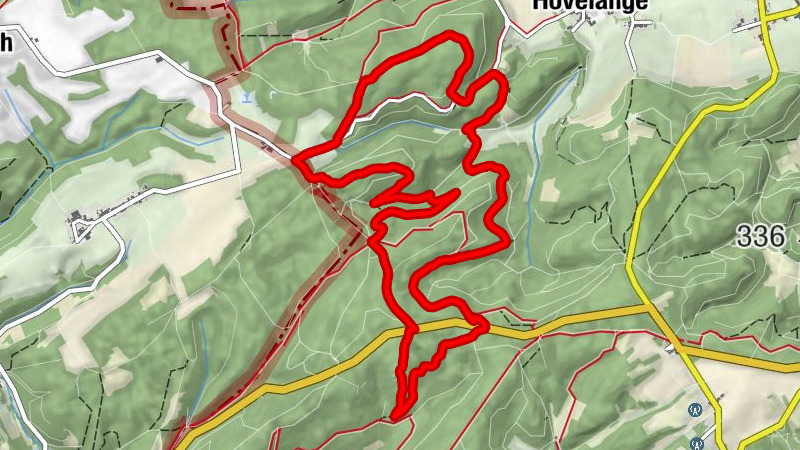 Elvange et Hovelange - Nondelech - Heischel - Hobscheid