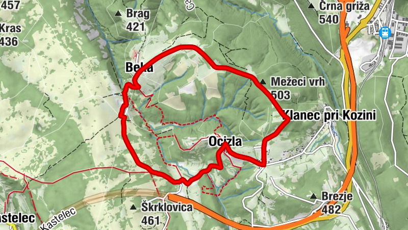 Beka - Sveti Lovrenc - Hrpelje-Kozina
