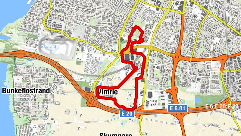 Hyllie - Vintrie - Malmö - Norr