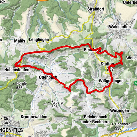 Circular route Drei-Kaiserberge