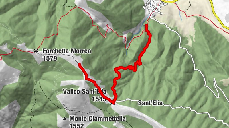 Collelongo-sentiero Frassati-monte Colubrica