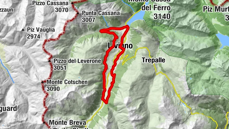 Percorso Stralivigno